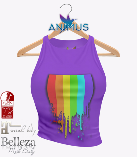 ANIMUS - Pride Tank Top - Purple