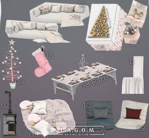 LAGOM - Noel Rose [Table] #08 RARE