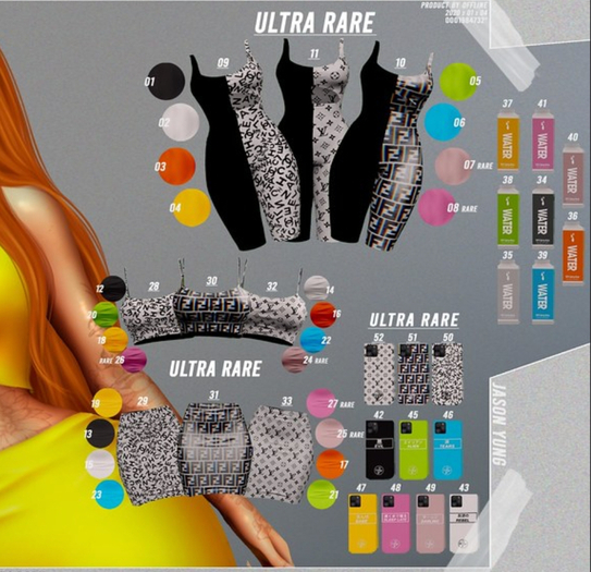 "Off-Line" x "Shopping Spree" Top (Maitreya) 26 - RARE