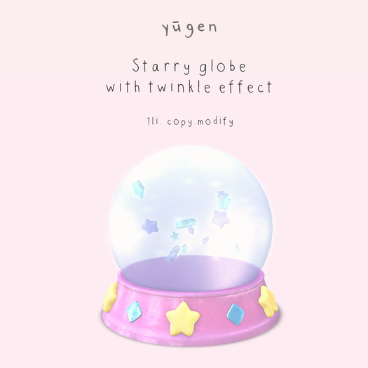 !Yugen.// starry globe. - packaged [add me]