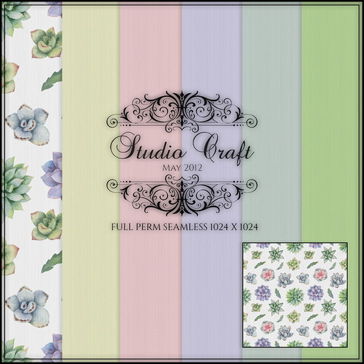 Studio Craft * Succulent Silk 01