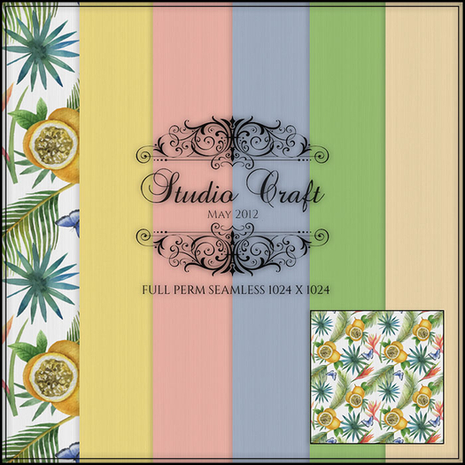 Studio Craft * Passion Fruit Silk 01