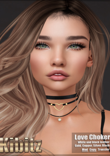 Kibitz - Love choker - silver