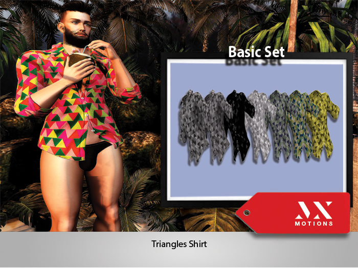 MXM Triangles Shirt Basic pack Slink (Wear me)
