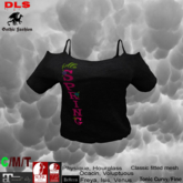 Cut-out Shoulder Teeshirt Spring boxed