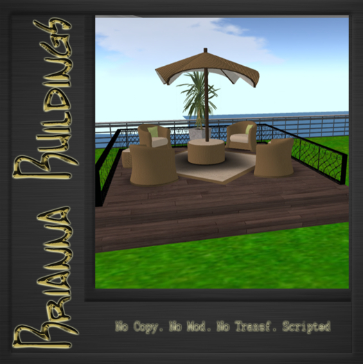 [BB] Ratan Patio Set