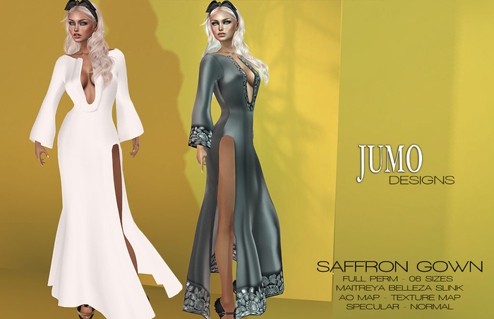 JUMO - SAFFRON Gown - FULL PERM
