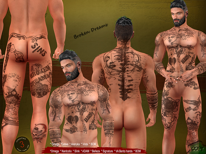 [enigma Ink] Broken Dreams (Male)  - Add me (Box)