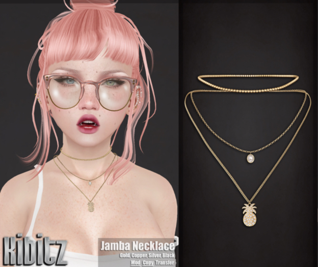 Kibitz - Jamba necklace - silver