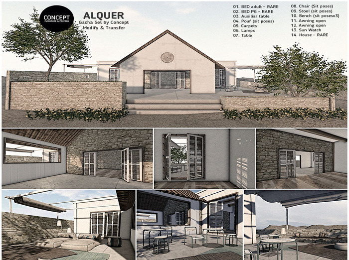 Concept} 10*. ALQUER.BENCH