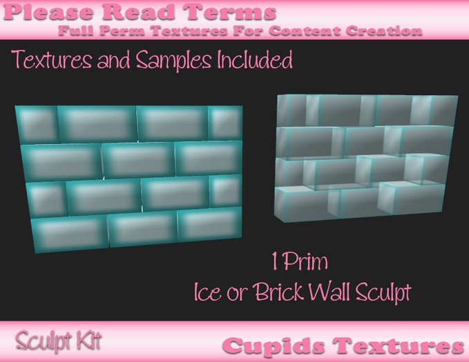 *Cupids* 3D Sculpt Ice Block Wall