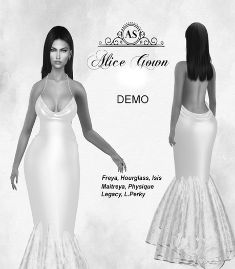 *AS* ALICE GOWN DEMO