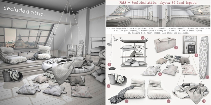 2. K&S - // rack of pillows