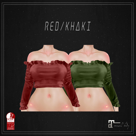 [89Hz] - VIVIAN Top/Arm [R/K][HUD-WEAR]