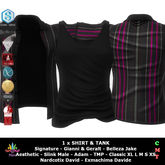 M - Open Shirt & Tank - Mahram 4 - Most Fits Mens