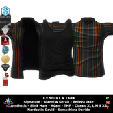 M - Open Shirt & Tank - Mahram 1 - Most Fits Mens