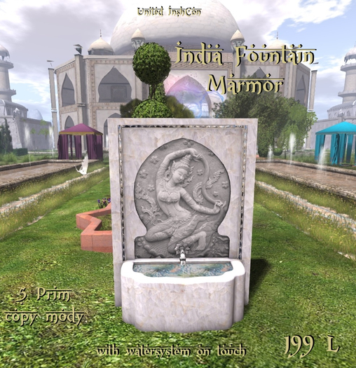 *UI* India Fountain Marmor v