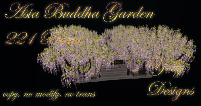 Asia Buddha Garten 221 prim bew.Baeume update