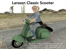 Classic Scooter Seats Two Gives Ideal Mainland Rides!