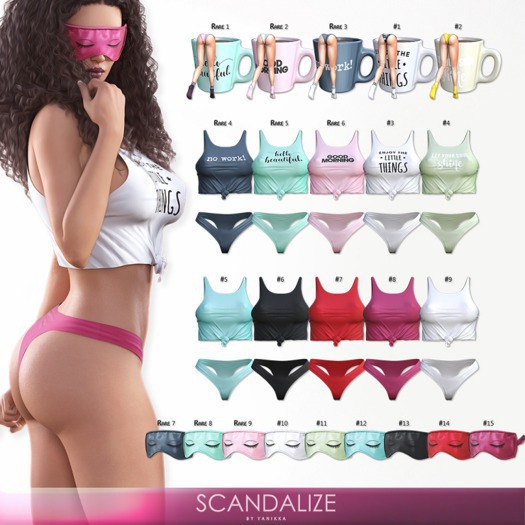 Scandalize.Hello beautiful. MASK - #9 RARE