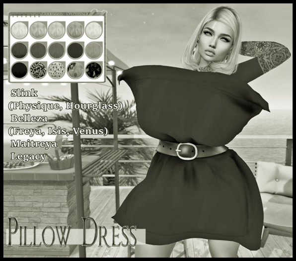 DEMO !! Julia Style !! Pillow Dress
