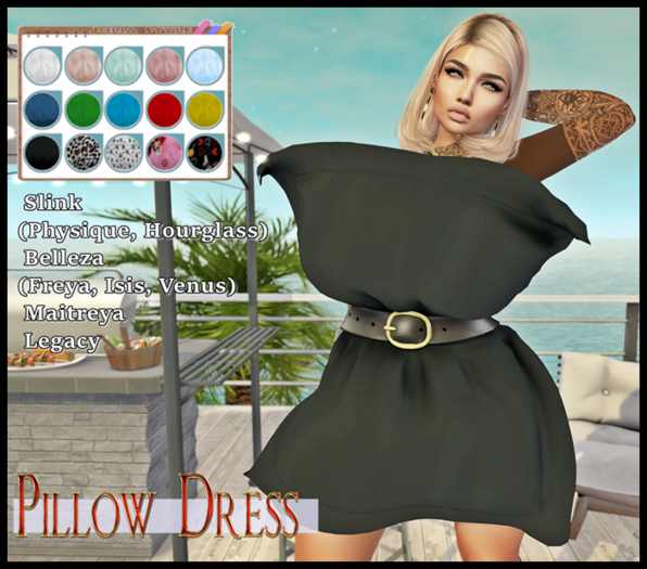 !! Julia Style !! Pillow Dress