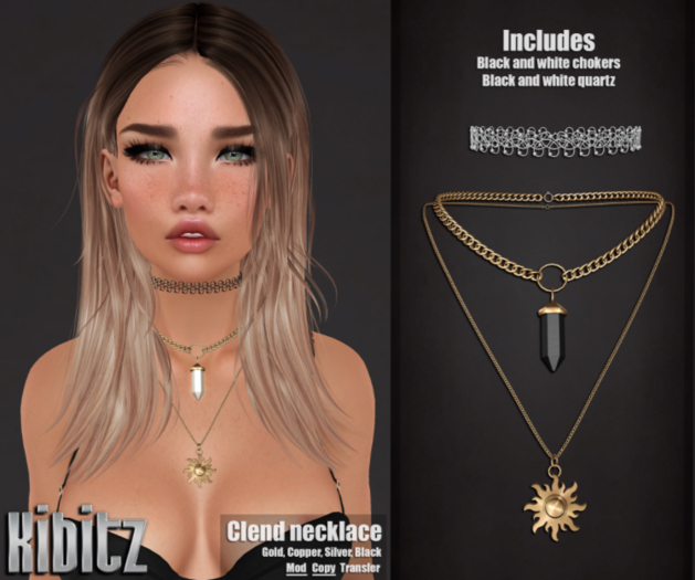 Kibitz - Clend necklace - silver