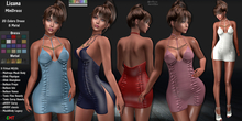 R.F. *LISANA MiniDress - with driven hud 20 colors