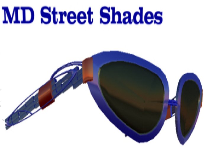 MD Street Blue Red (unisex)