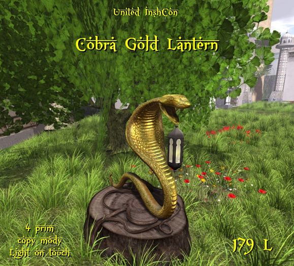 *UI* Cobra Gold Lantern v