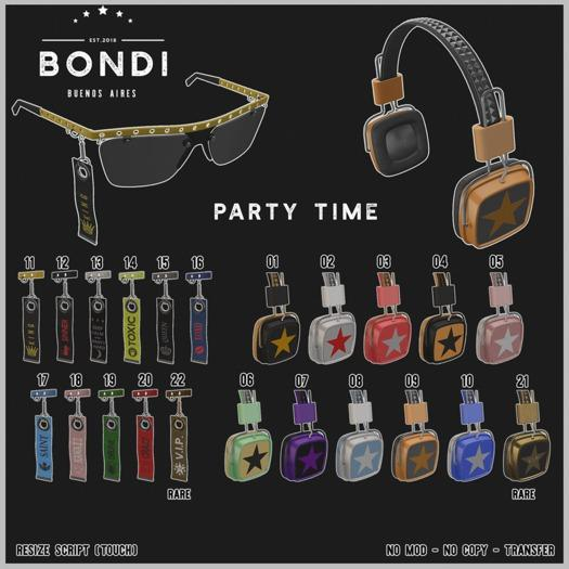BONDI - Party Time - Headphones  06