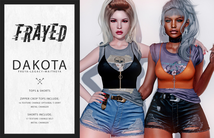Frayed - Dakota Tops - Fatpack