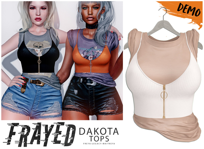 Frayed - Dakota Tops - Demo