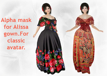 Alissa Gown alpha for Classic Avatar