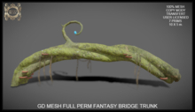 GD MESH FULL PERM FANTASY BRIDGE TRUNK