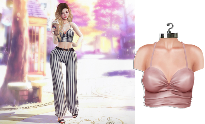 UNA. Salt Top Pink