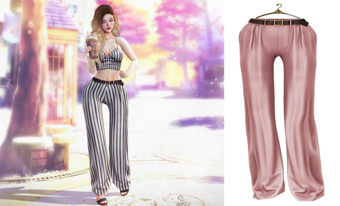 UNA. Salt Pants Pink