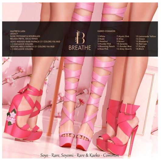 [BREATHE]-Soyo Wedges-FATPACK-M.LARA- RARE