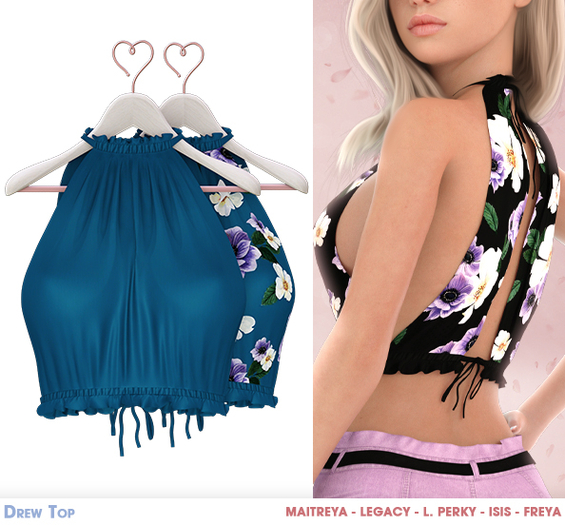 .Safira. Drew Top Night