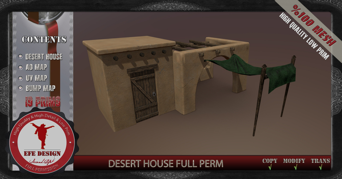 Desert House Full Permission ADD