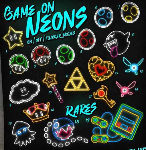 ::Static:: Game On Neon - 03