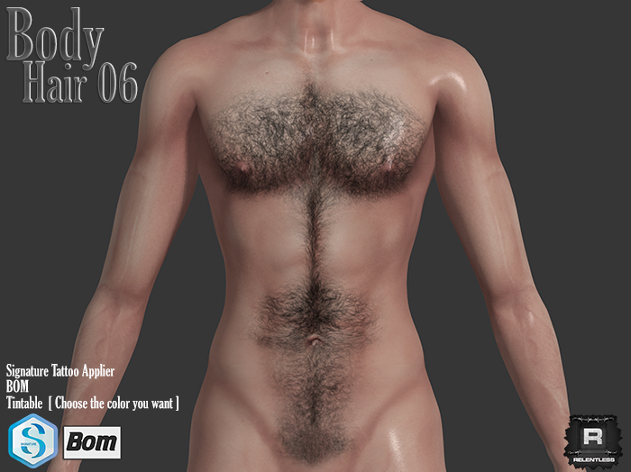 RELENTLESS Body Hair 06 [Signature / BOM] ADD