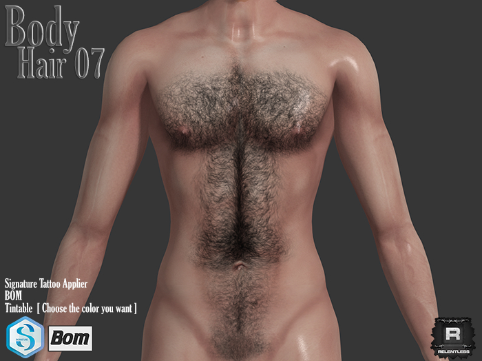 RELENTLESS Body Hair 07 [Signature / BOM] ADD