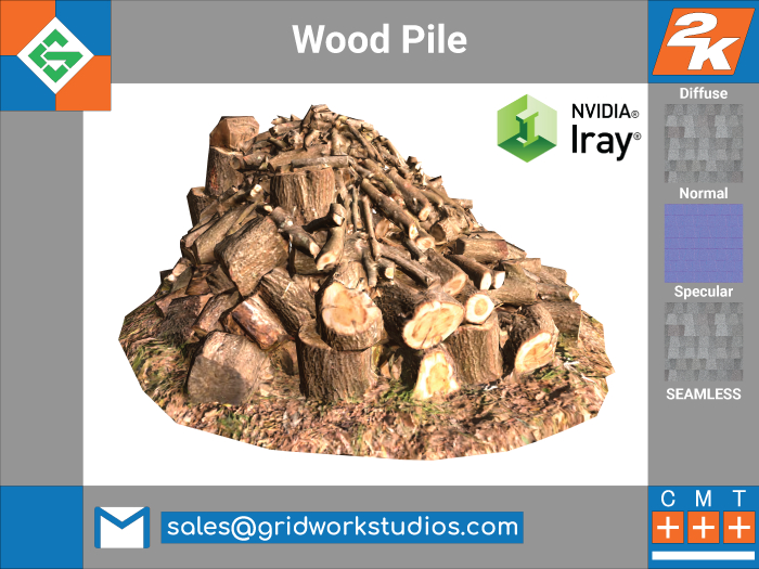 [ G.W.S. ] MESH: Wood Pile