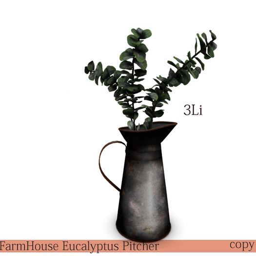 [BR] FarmHouse Eucalyptus Pitcher