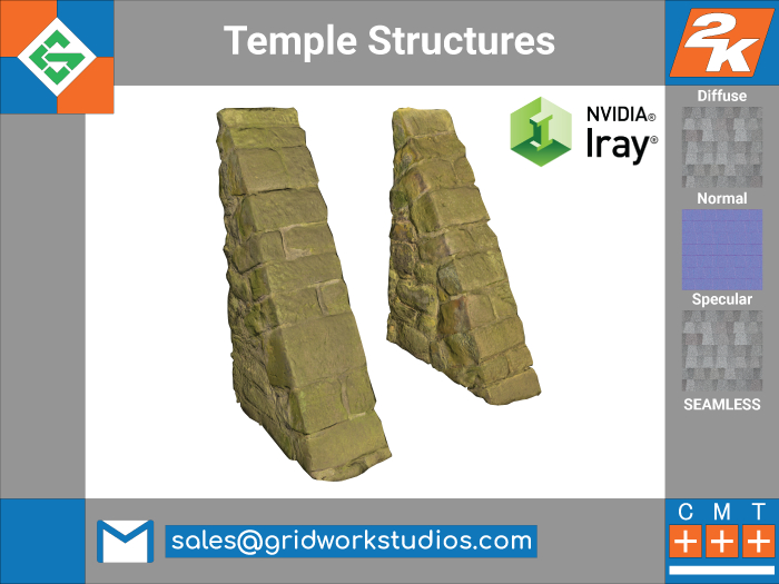 MESH: Temple Structures