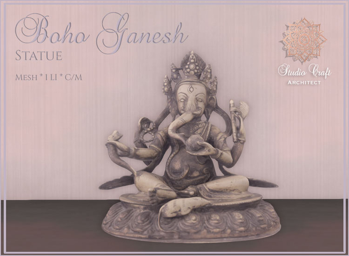 Studio Craft *  Ganesha statue P
