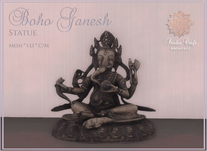 Studio Craft *  Ganesha statue B