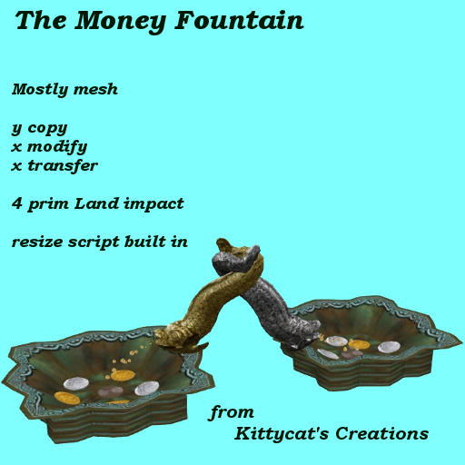 Money Fountain box