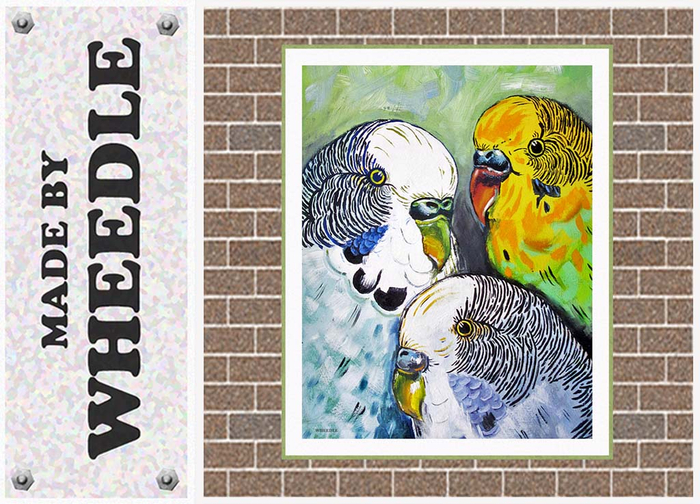 =W= The Twitter Chicks - art